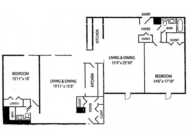Downtown Double Suite